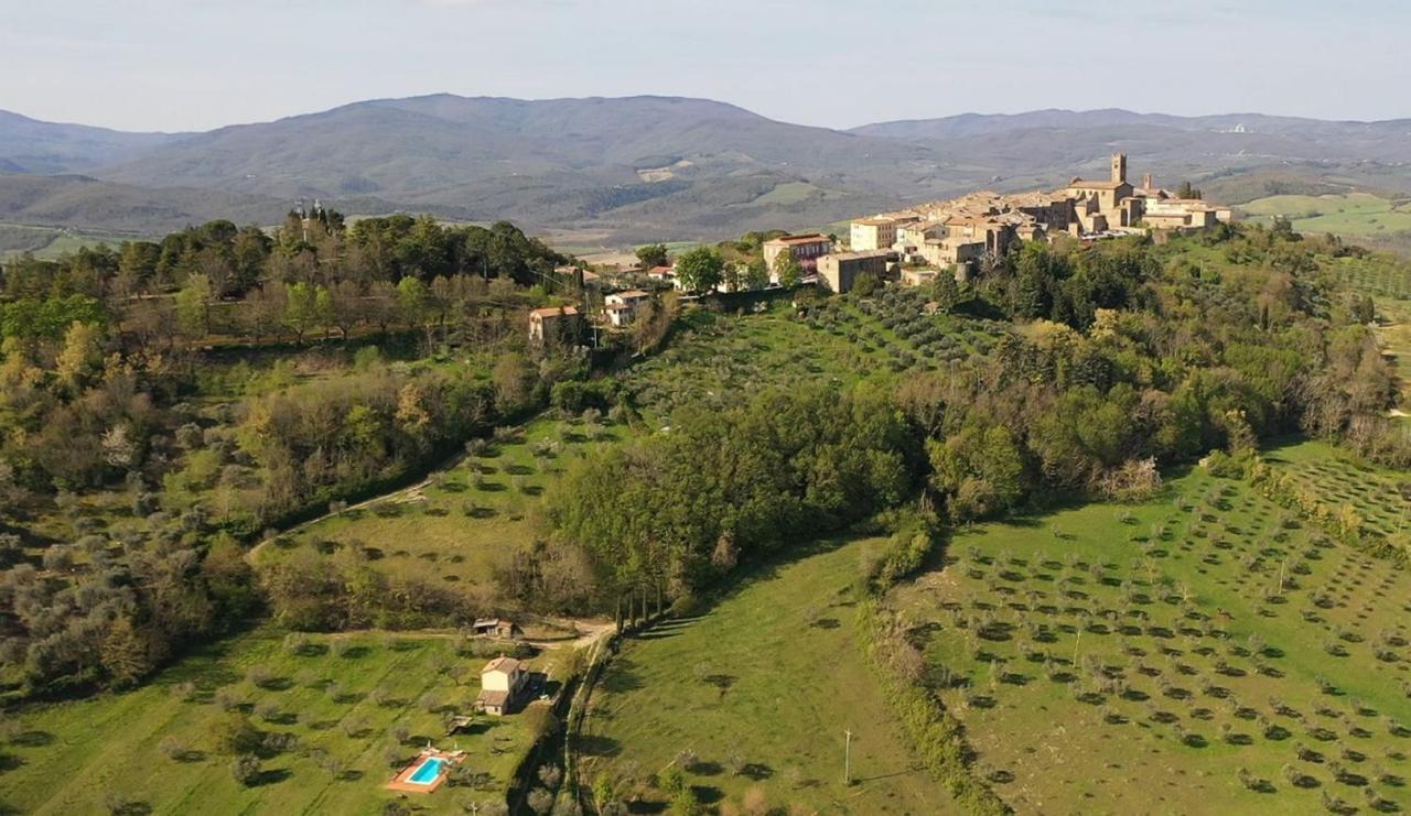 Villa San Regolino Whit Private Pool Radicondoli Extérieur photo