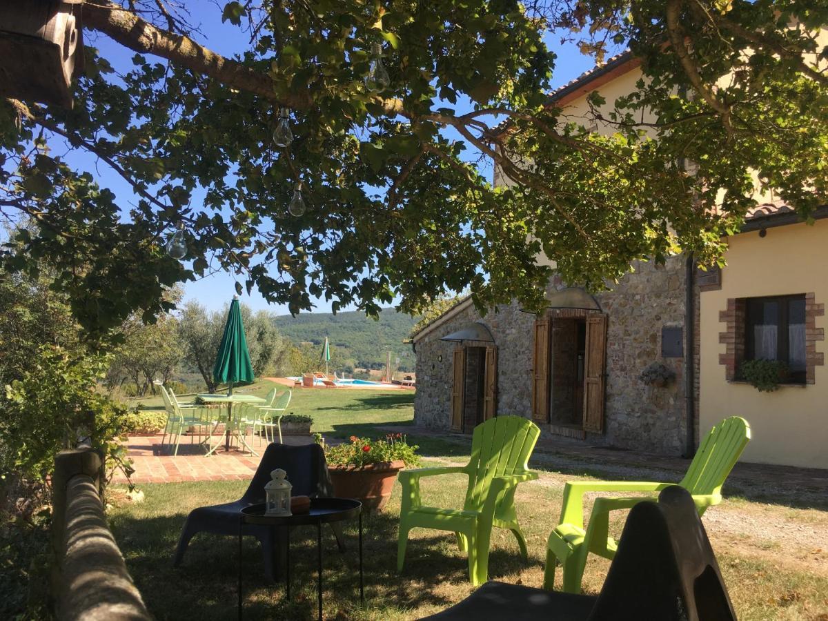 Villa San Regolino Whit Private Pool Radicondoli Extérieur photo