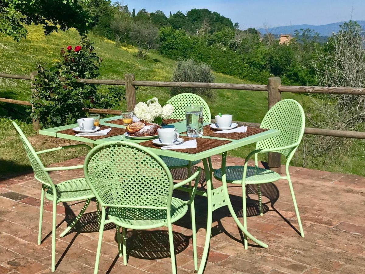 Villa San Regolino Whit Private Pool Radicondoli Extérieur photo