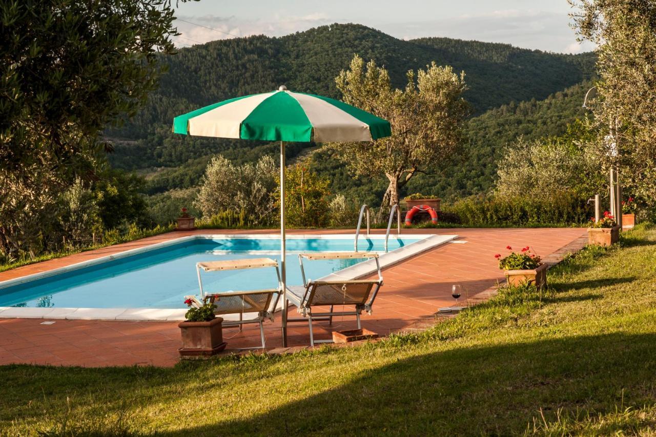 Villa San Regolino Whit Private Pool Radicondoli Extérieur photo