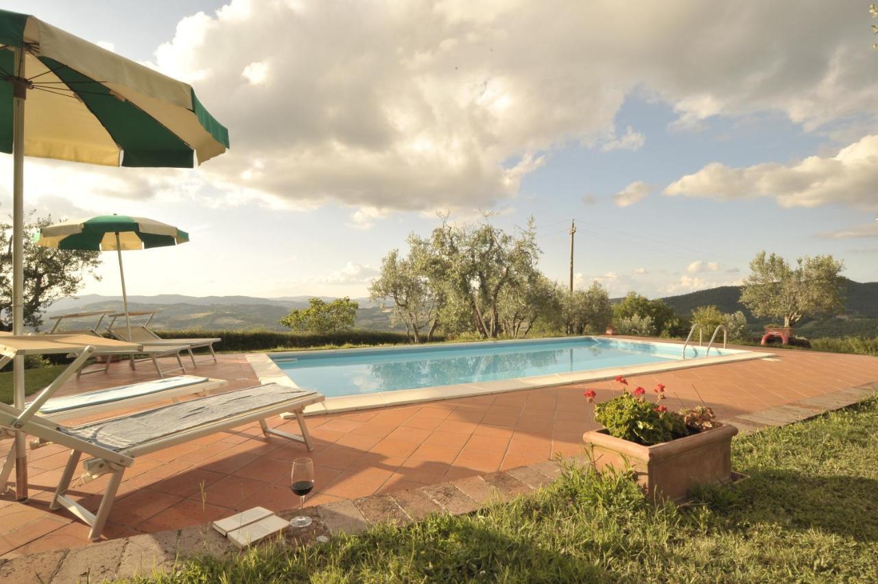 Villa San Regolino Whit Private Pool Radicondoli Extérieur photo