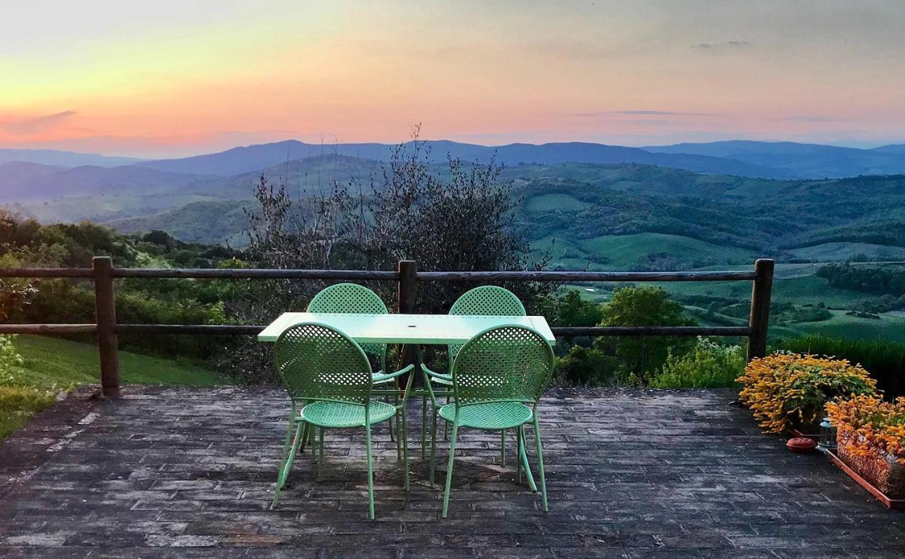 Villa San Regolino Whit Private Pool Radicondoli Extérieur photo
