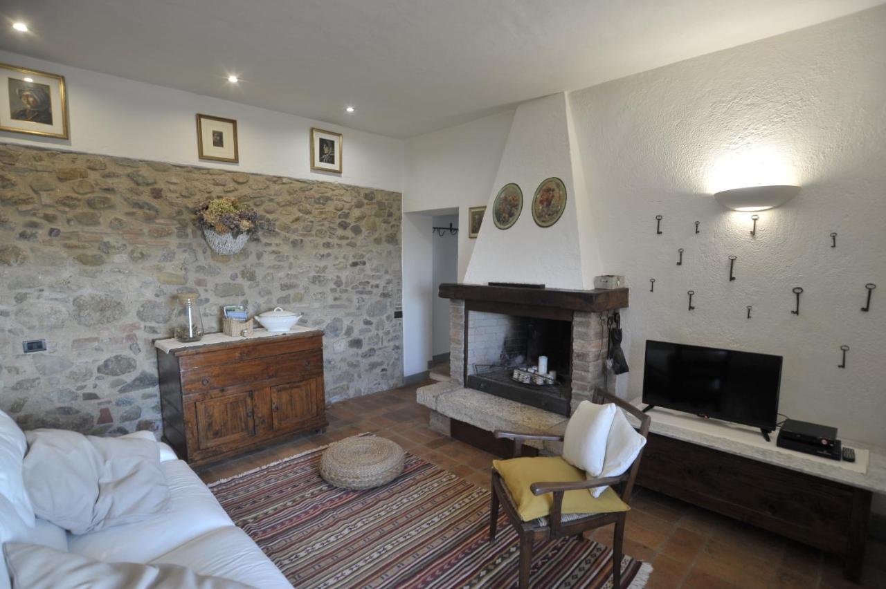 Villa San Regolino Whit Private Pool Radicondoli Extérieur photo